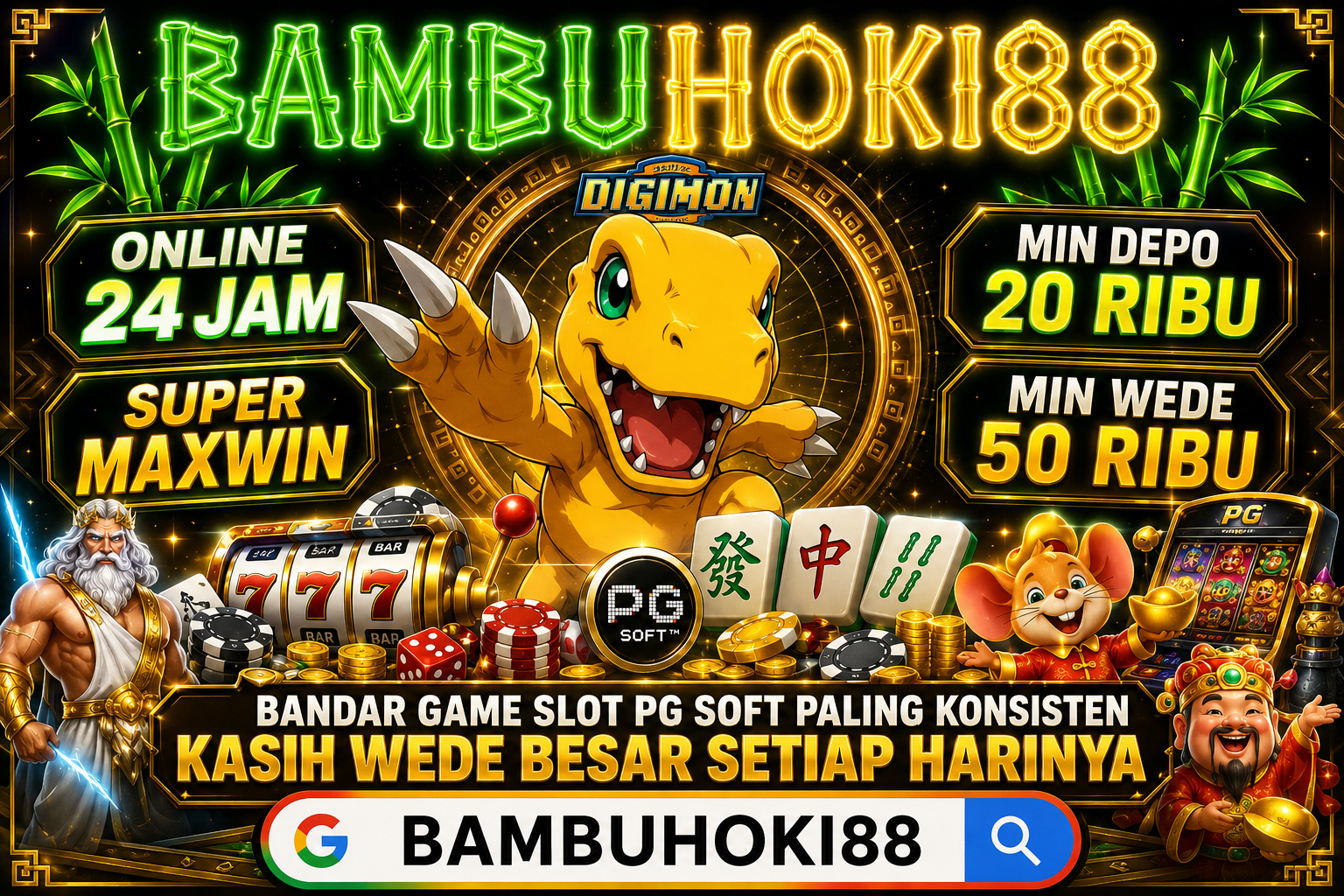 BAMBUHOKI88 | SIMBOL HIJAU ! Pusatnya Bandar Slot Mahjong Ways Dengan Pola Simbol Hijau Terbanyak